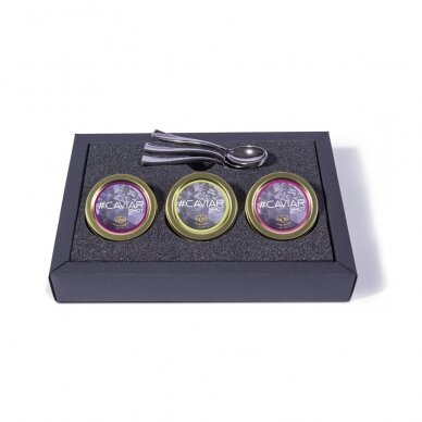 LUXURY GIFT SET "CAVIAR SHOT SET" 3 PCS