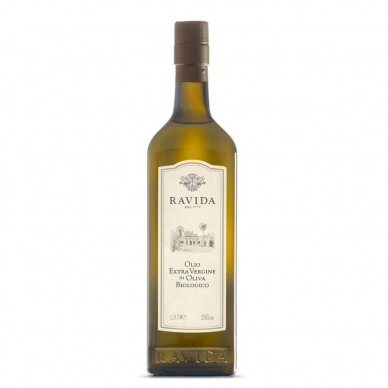 ORGANIC EXTRA VIEGIN OLIVE OIL" RAVIDA" 750 ML