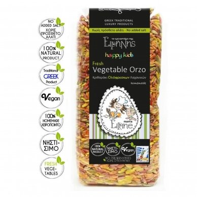 PREMIUM "ORZO" SU DARŽOVĖMIS "MAMA IRENE" 400 G