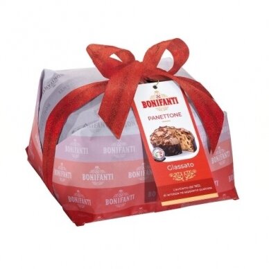 KALĖDINIS PYRAGAS "BONIFANTI PANETTONE GLASSATO" 750 G