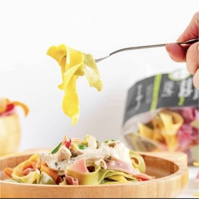 SILVER AWARDED HOME MADE VEGETABLE TAGLIATELLE WITHOUT SALT "MAMA IRENE" 400G 6