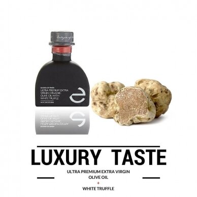 ULTRA PREMIUM EXTRA VIRGIN OLIVE OIL WITH WHITE TRUFFLE "EULOGIA OF SPARTA" 100 ML