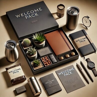 VERSLO DOVANA KONFERENCIJAI "WELCOME PACK"