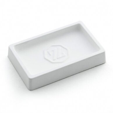 WHITE SOAP DISH "ZADOR"