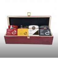 ULTRA PREMIUM HONEY SET FROM GREECE IN WOODEN BOX 4 PCS